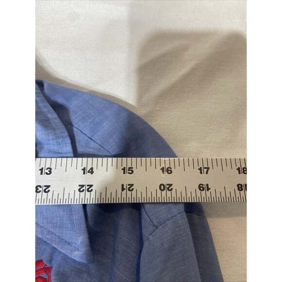 Bronco Woman’s Floral Blouse Size Medium western - Picture 6 of 9